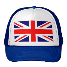 Union Jack British Flag Trucker Hat