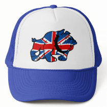 Union Jack Bulldog hats by LIMEYBOY Union Jack Bulldog hats