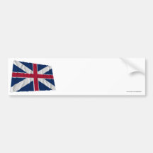Union Jack Bumper Sticker