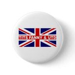 Union Jack Pinback Button