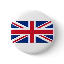 Union Jack Pinback Buttons