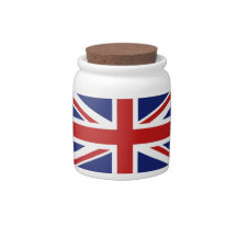 Union Jack Candy Jar