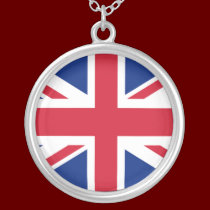 Union Jack Charm Necklace necklaces