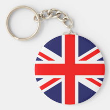 Union Jack clásico Llaveros
