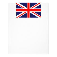 Union Jack clásico Membretes Personalizados