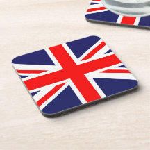 Union Jack clásico Posavasos De Bebida