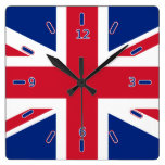 Union Jack Clock (With Numbers)