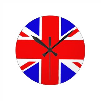 Union Jack clocks