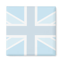 Union Jack Flag in Blue Magnet