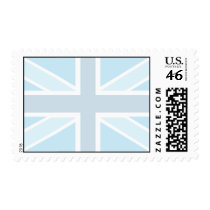 Union Jack Flag in Blue Postage/Stamp
