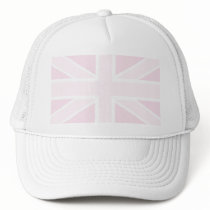 Union Jack Flag in Pink Hat