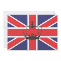 Union Jack Flag Invitation