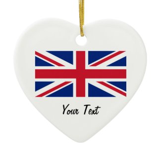 Union Jack Flag of Great Britain Hanging Ornament
