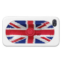 Union Jack Flag Of Great Britain Speaker iPhone 4 iPhone 4 Cases  at Zazzle