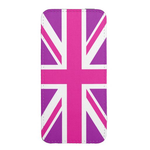 Union Jack Flag Pink, Purple & White | Zazzle