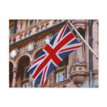 union jack flag post cards