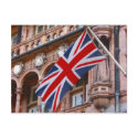 union jack flag postcards