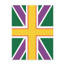 Union Jack Flag Postcard