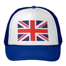 Union Jack Flag Trucker Hats