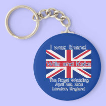 Union Jack I WAS THERE Royal Wedding Tshirt keychains