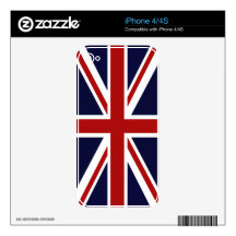 Union Jack iPhone 4 Decal