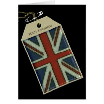 Union Jack Label cards