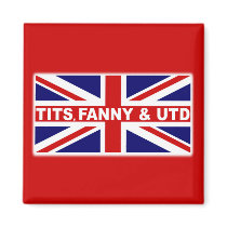 Union Jack magnets by LIMEYBOY Union Jack magnets