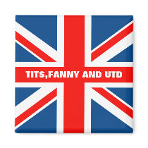 Union Jack magnets by LIMEYBOY Union Jack magnets