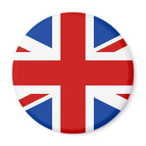 Union Jack Refrigerator Magnets