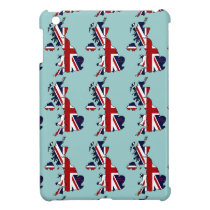 Union Jack Map of England Pattern iPad Mini Case ipad mini cases