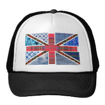 Union Jack Patchwork Pattern Hats