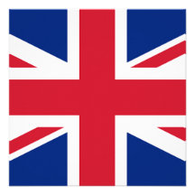 Union Jack Personalized Announcement