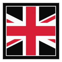 Union Jack Personalized Invitation