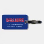 Union Jack Personalized Luggage Tag
