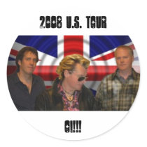 union jack photo, OI!!!, 2008 U.S. TOUR stickers