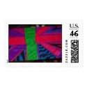 Union Jack Pink postage