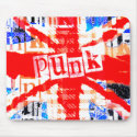 Union Jack Punk mousepads by Artamatik Union Jack Punk mousepads