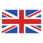 union, jack, rectangular, sticker, england,