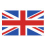 Union Jack Rectangular Sticker