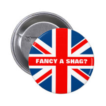 Union Jack shag Button
