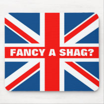 Union Jack shag mousepads by LIMEYBOY Union Jack shag mousepads