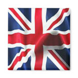 union, jack, flag, silky, great, britain, red,