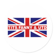 Union Jack stickers by LIMEYBOY Union Jack stickers
