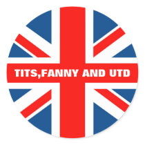 Union Jack stickers by LIMEYBOY Union Jack stickers