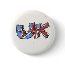 Union Jack UK buttons