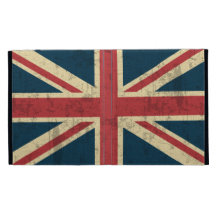 Union Jack Vintage Distressed iPad Folio Cover