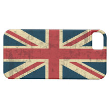Union Jack Vintage Distressed iPhone 5 Cover