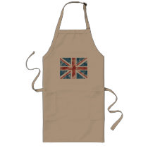 Union Jack worn Apron