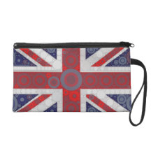 Union Jack Wristlets