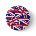 Union Jacks Galore buttons by greenbaby Union Jacks Galore buttons